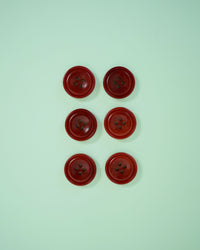 Amber 3/4" Corozo Nut Buttons