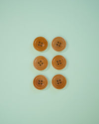 Caramel 3/4" Corozo Nut Buttons