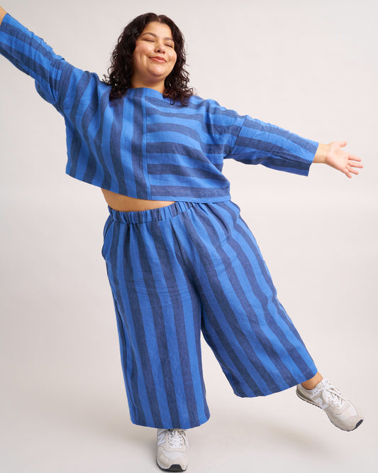 FREE All Day Culottes PDF Sewing Pattern | Beginner Wide Leg Pants