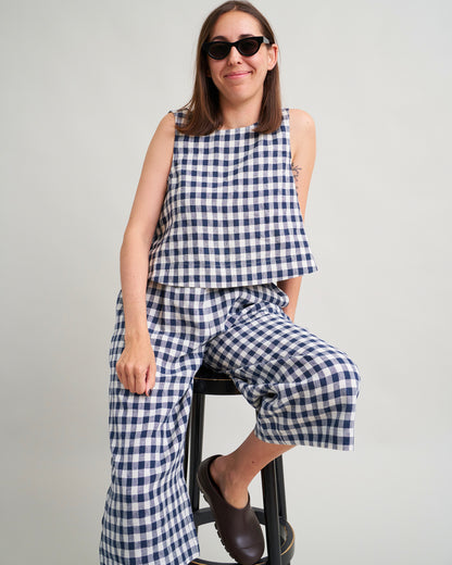 FREE All Day Culottes PDF Sewing Pattern | Beginner Wide Leg Pants