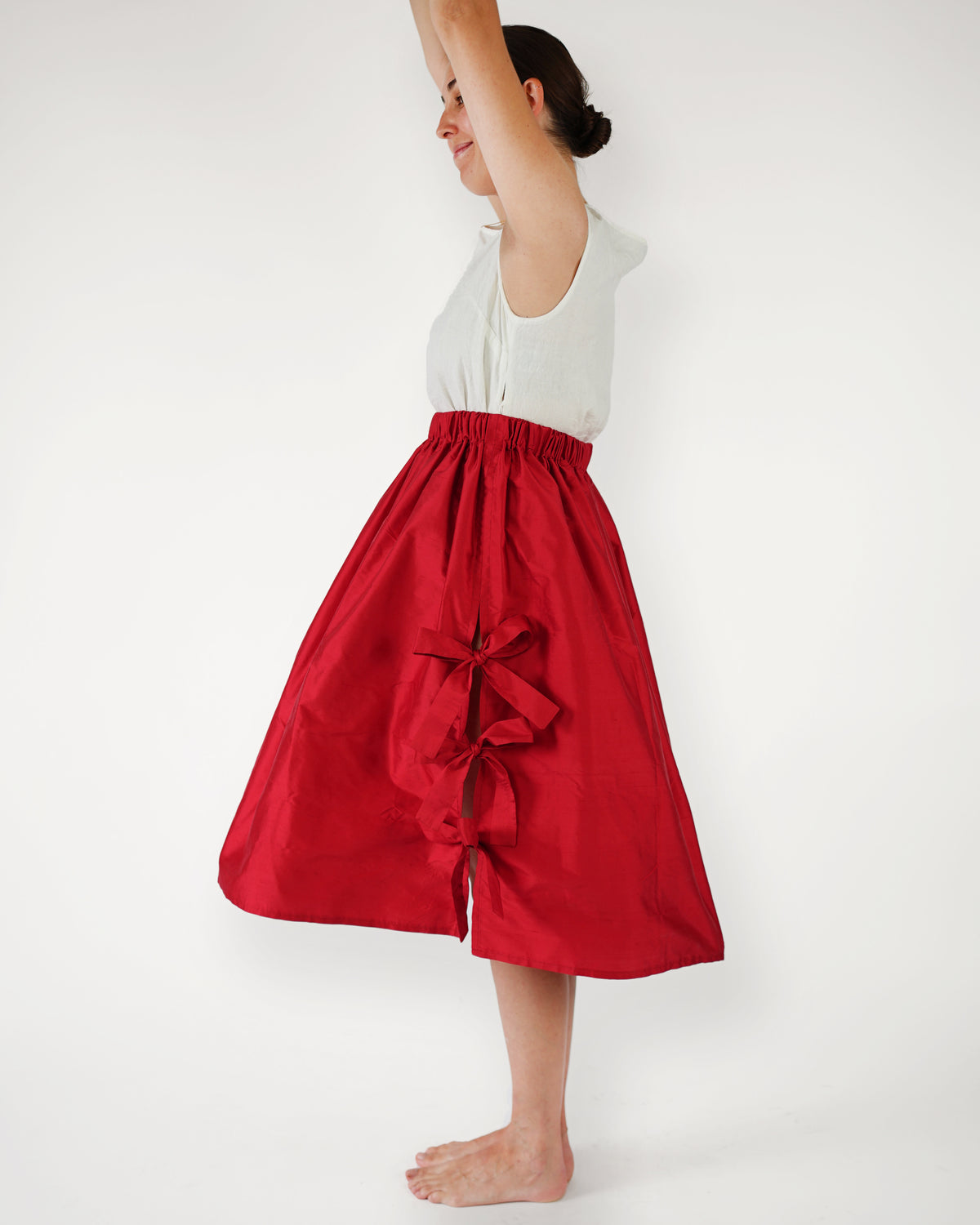 FREE Ballet Bow Skirt PDF Sewing Pattern | Beginner Skirt Pattern