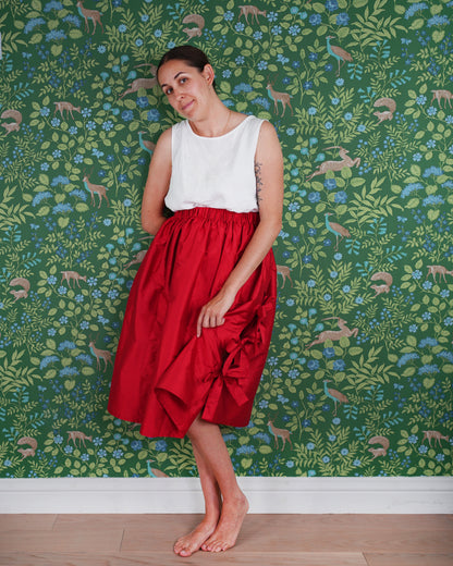 FREE Ballet Bow Skirt PDF Sewing Pattern | Beginner Skirt Pattern