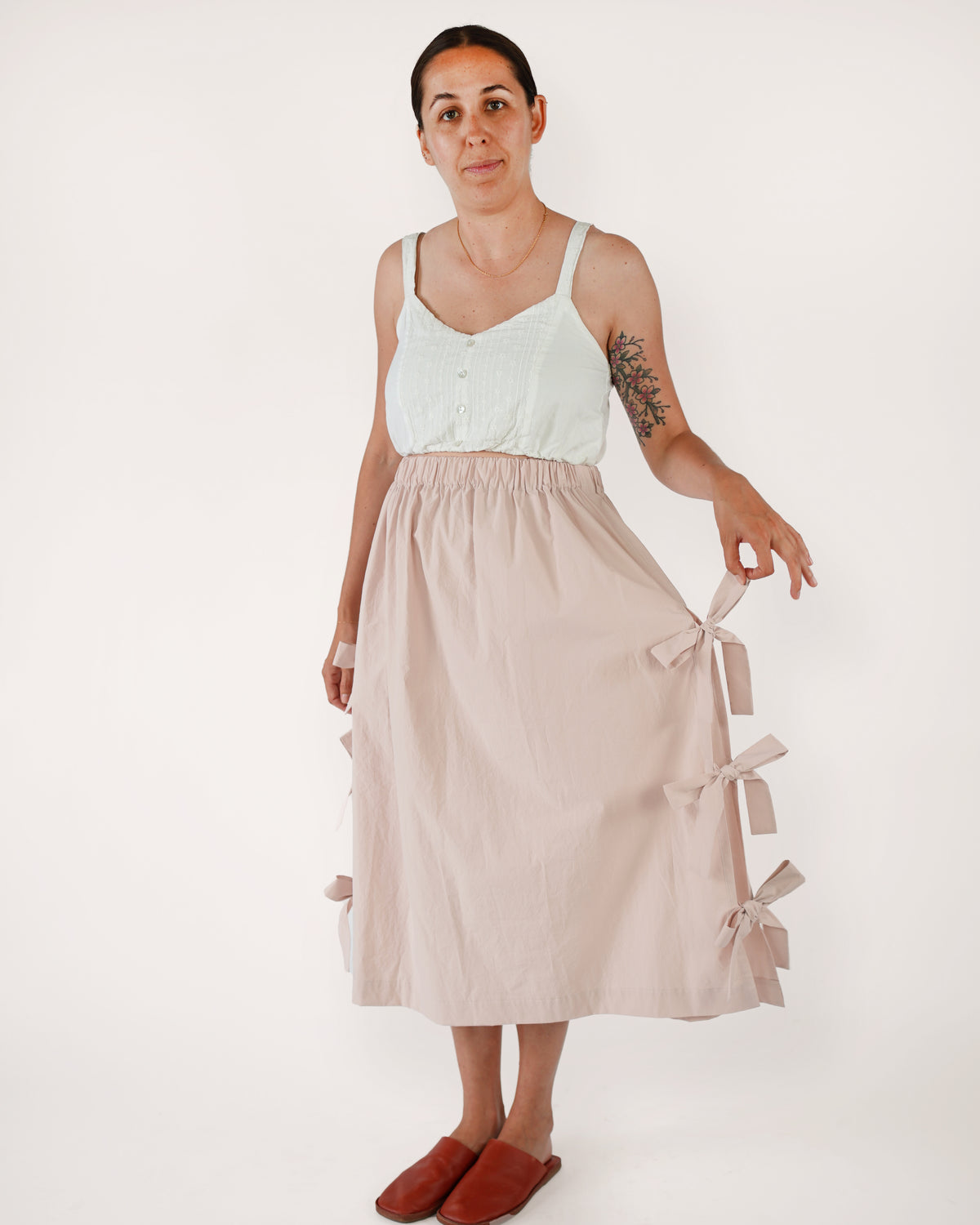 FREE Ballet Bow Skirt PDF Sewing Pattern | Beginner Skirt Pattern