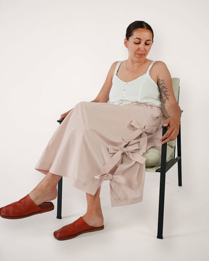FREE Ballet Bow Skirt PDF Sewing Pattern | Beginner Skirt Pattern