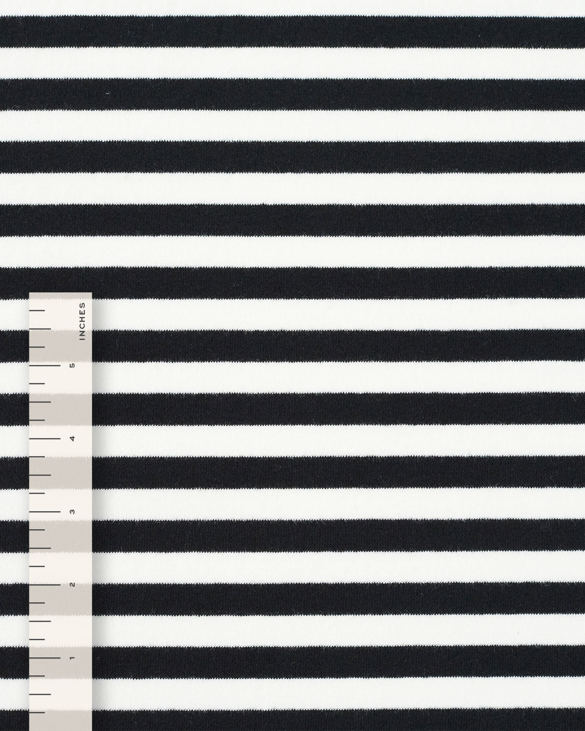 Black and White Mid Weight Jersey Knit