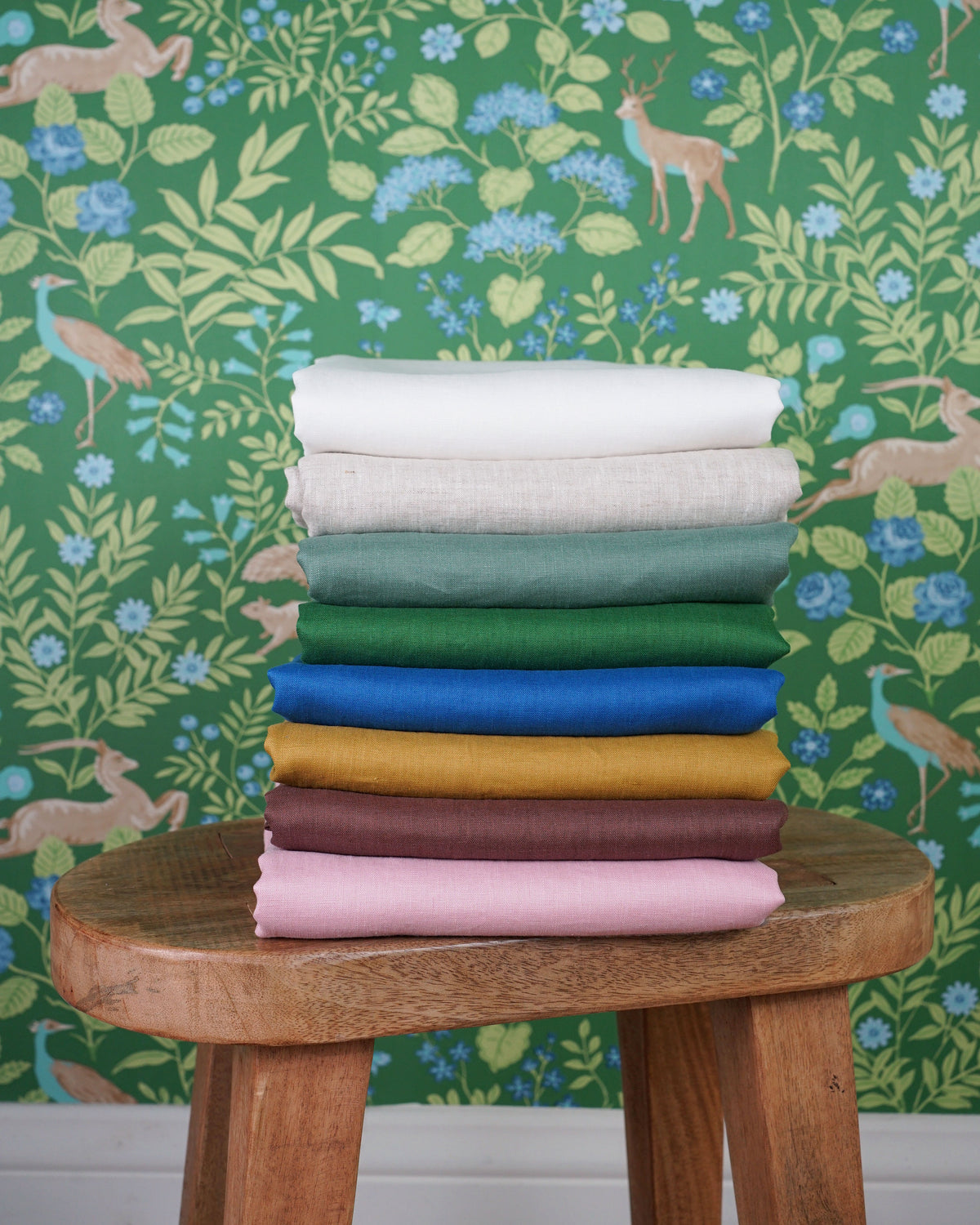 Cobalt Summer Cloud Linen