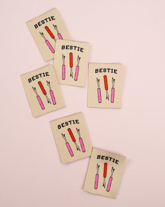 Bestie Seam Ripper Large Garment Labels