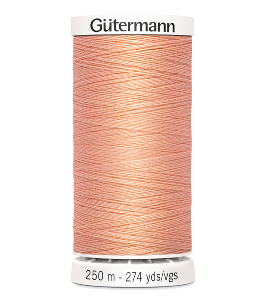 Gutermann Sew-All thread (274 yards) - #365 Peach