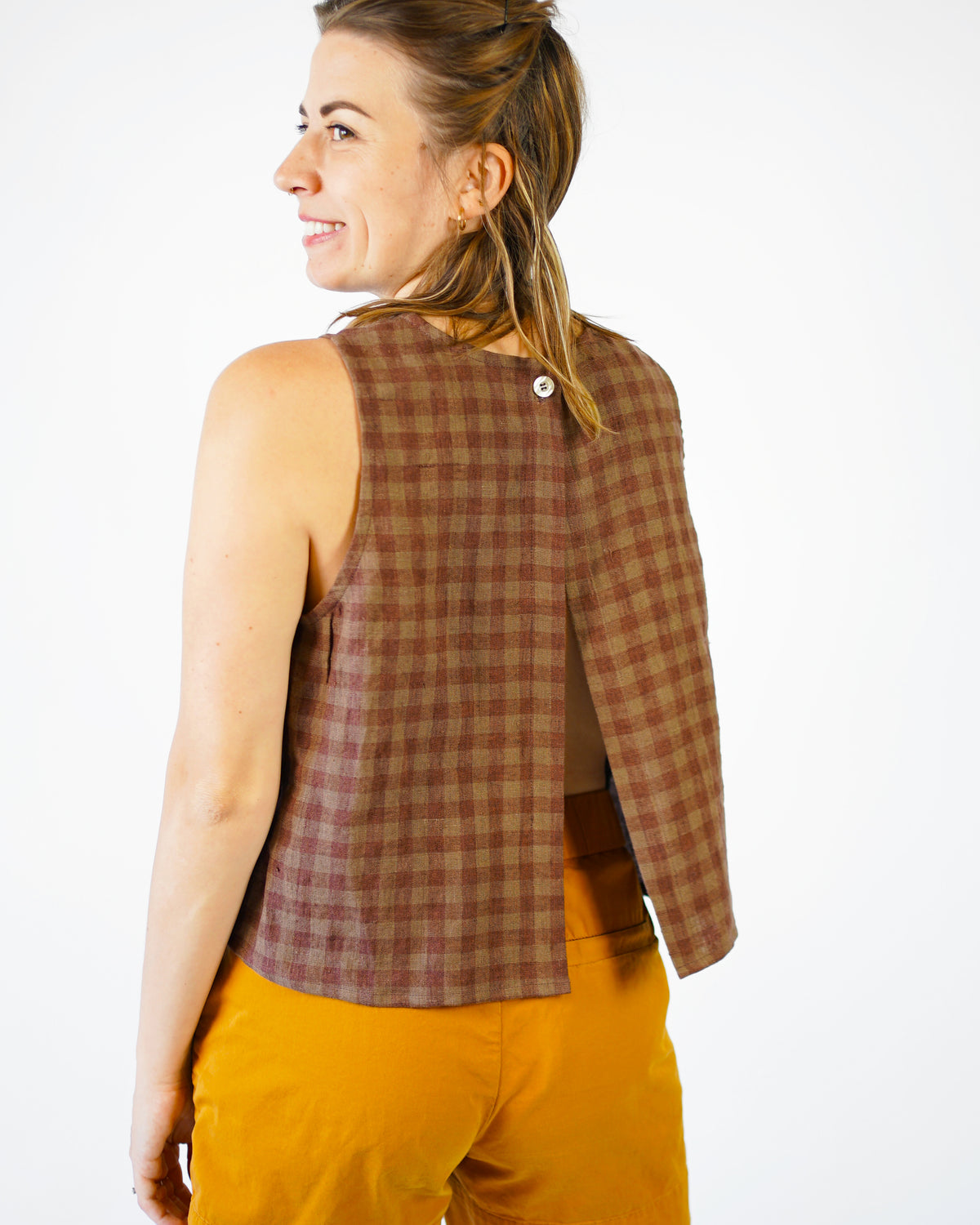 Open Back Smock Top PDF Sewing Pattern