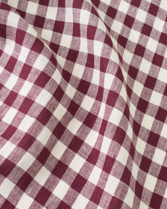 Fruit Cake Medium Gingham Washed Linen