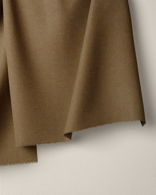 Golden Fawn Brushed Bull Denim