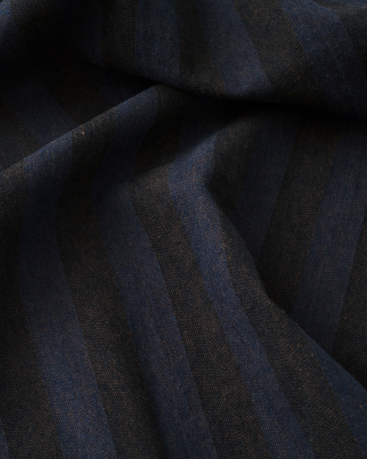 Hale Blue Stripe Linen Cotton Denim