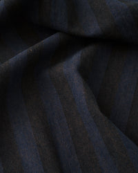 Hale Blue Stripe Linen Cotton Denim