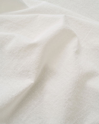 Gentle White Tiny Dobby Check Cotton