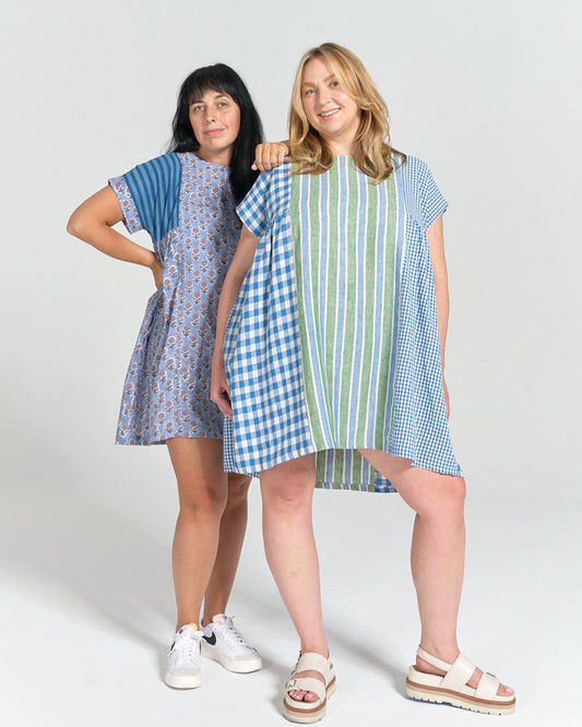 Collage Gather Dress PDF Sewing Pattern