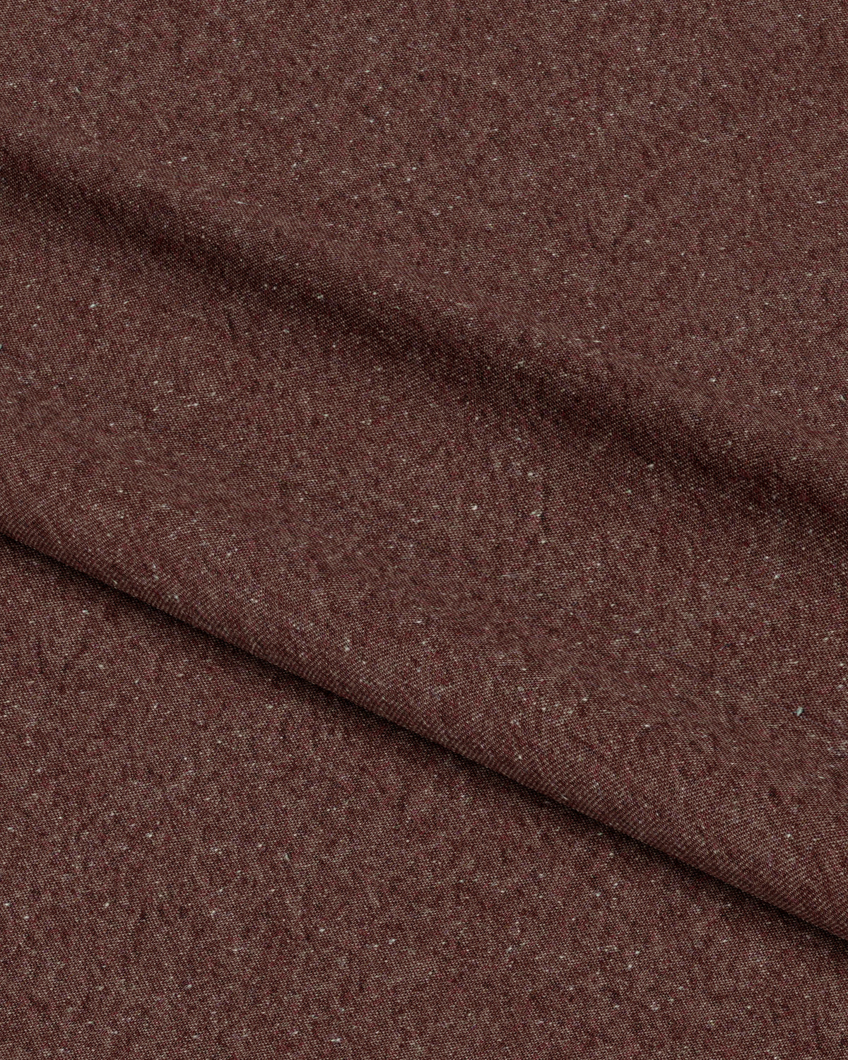 Weathered Brick Popcorn Cotton Denim
